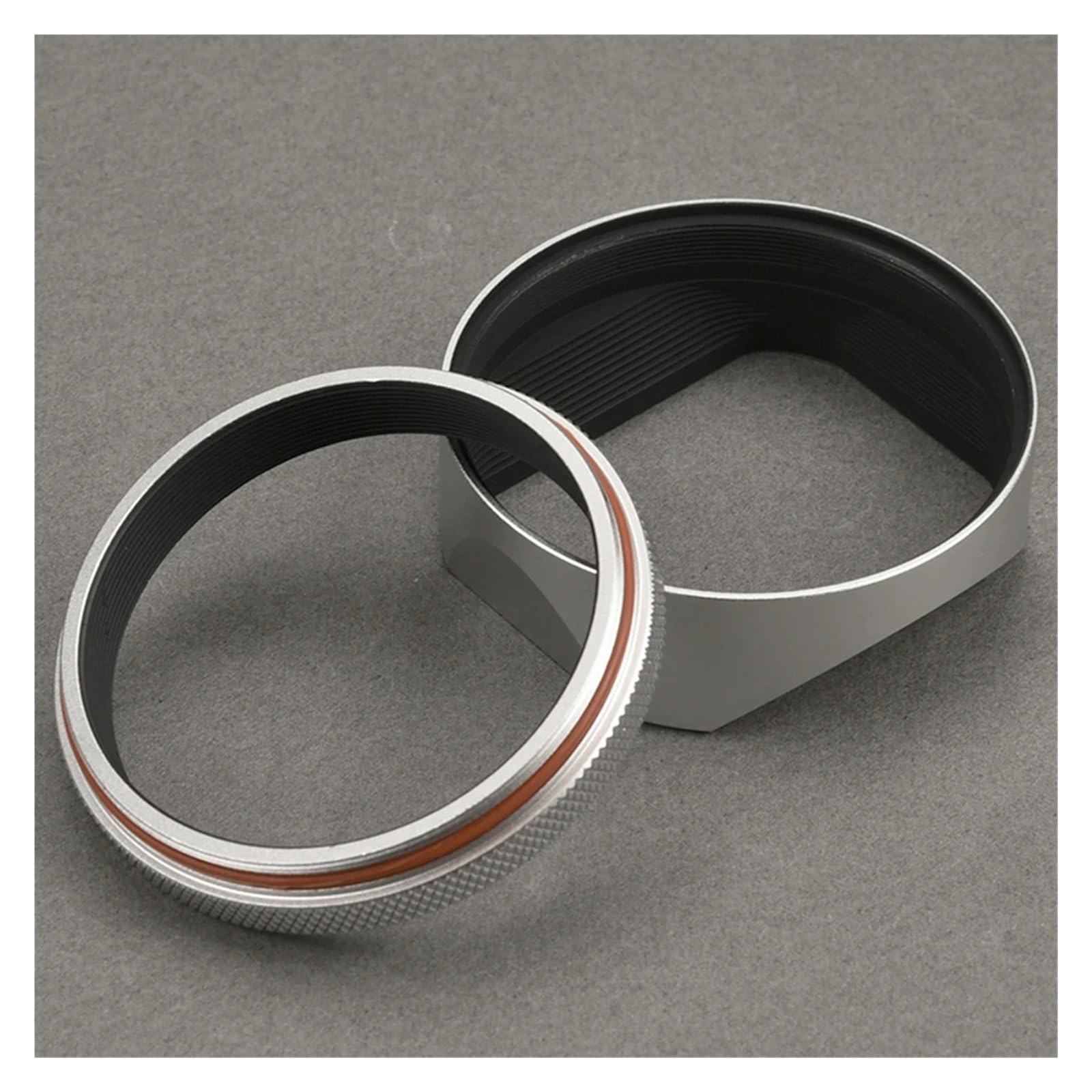 Camera Lens Hood, Compatible con Parasol de Aluminio Fujifilm X100
