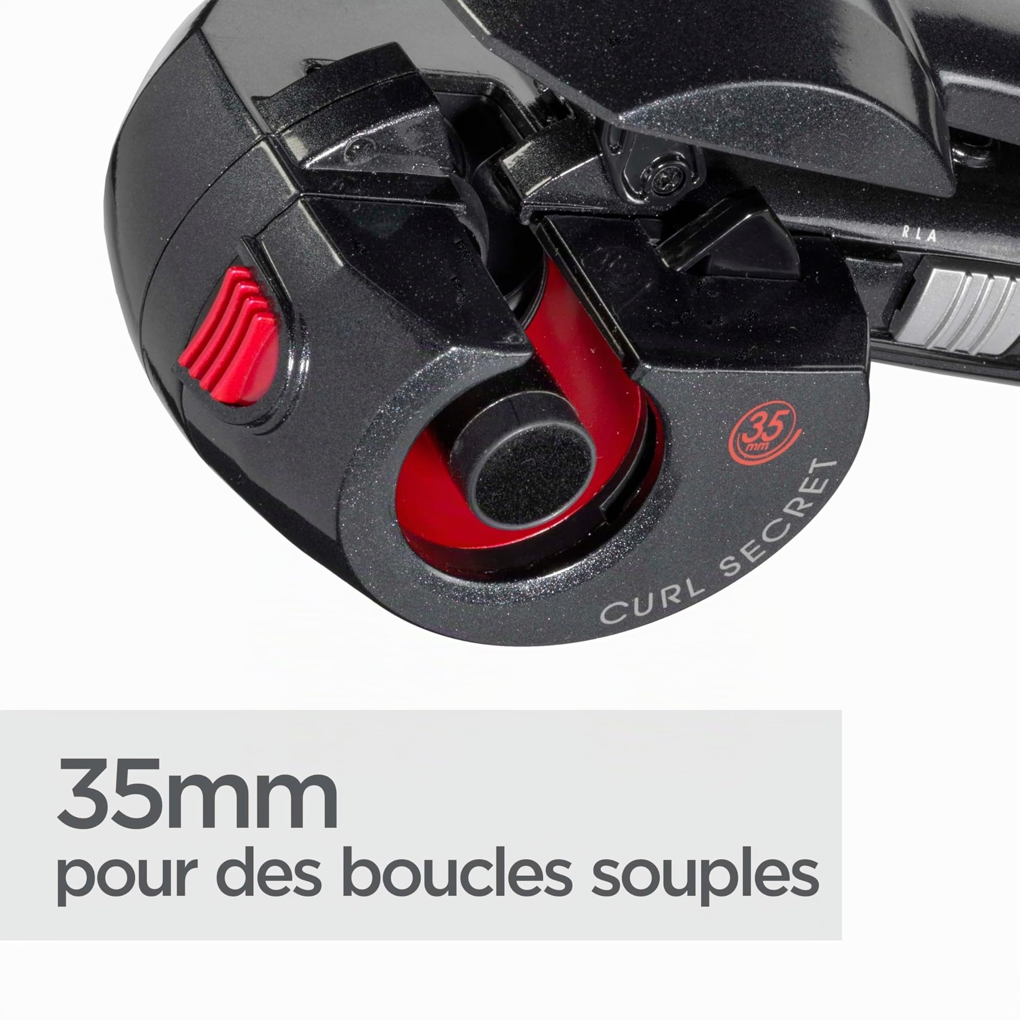 Curl Secret BaByliss - Boucleur automatique Ionic 2, 2 têtes interchangeables, Température de 190 à 230°C, Noir, 25-35mm, C1300E