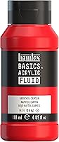 Vista 8 de Liquitex BASICS Pintura Acrílica Fluida, Botella de 118ml (4 oz), Tono Verde Hookers Permanente
