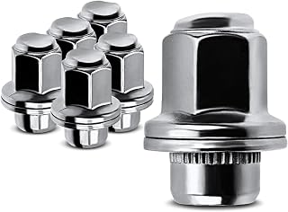 A-Premium Wheel Lug Nuts Compatible with INFINITI QX56 2011-2013 QX80 2015-2022 Nissan Armada 2017-2022 Front or Rear 6-PC Set
