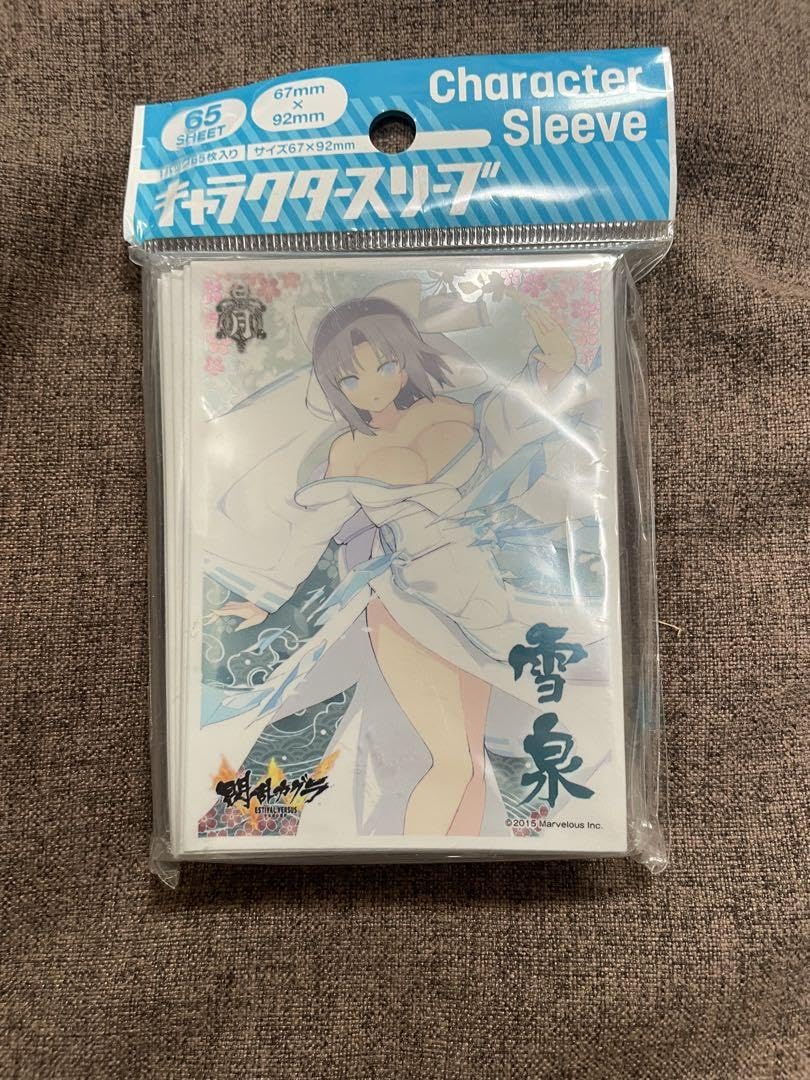 閃乱カグラ 雪泉 スリーブ グッズ-カードケース】閃乱カグラ PEACH BEACH SPLASH