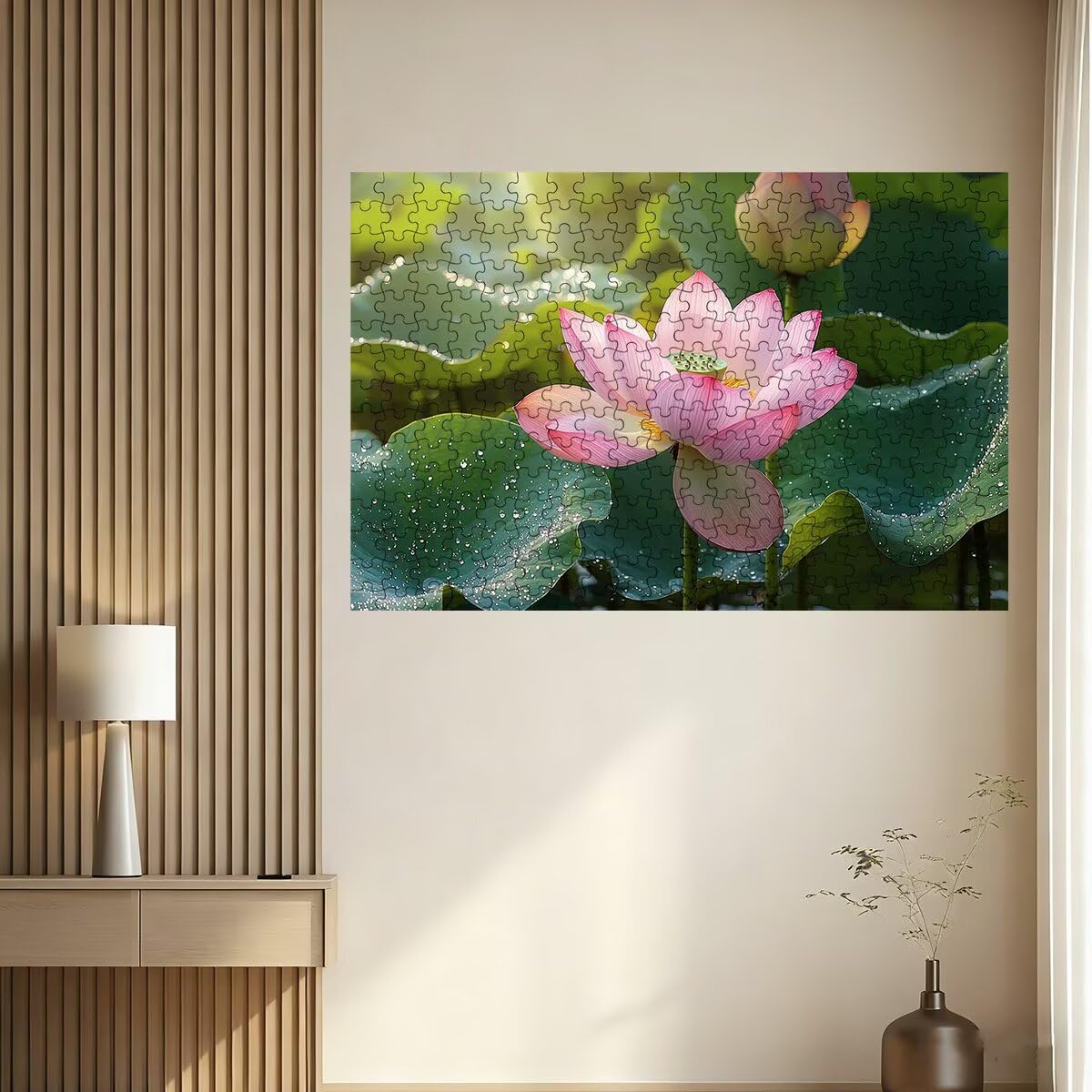 Puzzle dla dorosłych 1500 puzzli kwiatowych 1500 sztuk dla dorosłych, drewniane puzzle do wystroju wnętrz, niemożliwe gry logiczne, unikalne prezenty dla kobiet, mężczyzn, wymagający motyw puzzli
