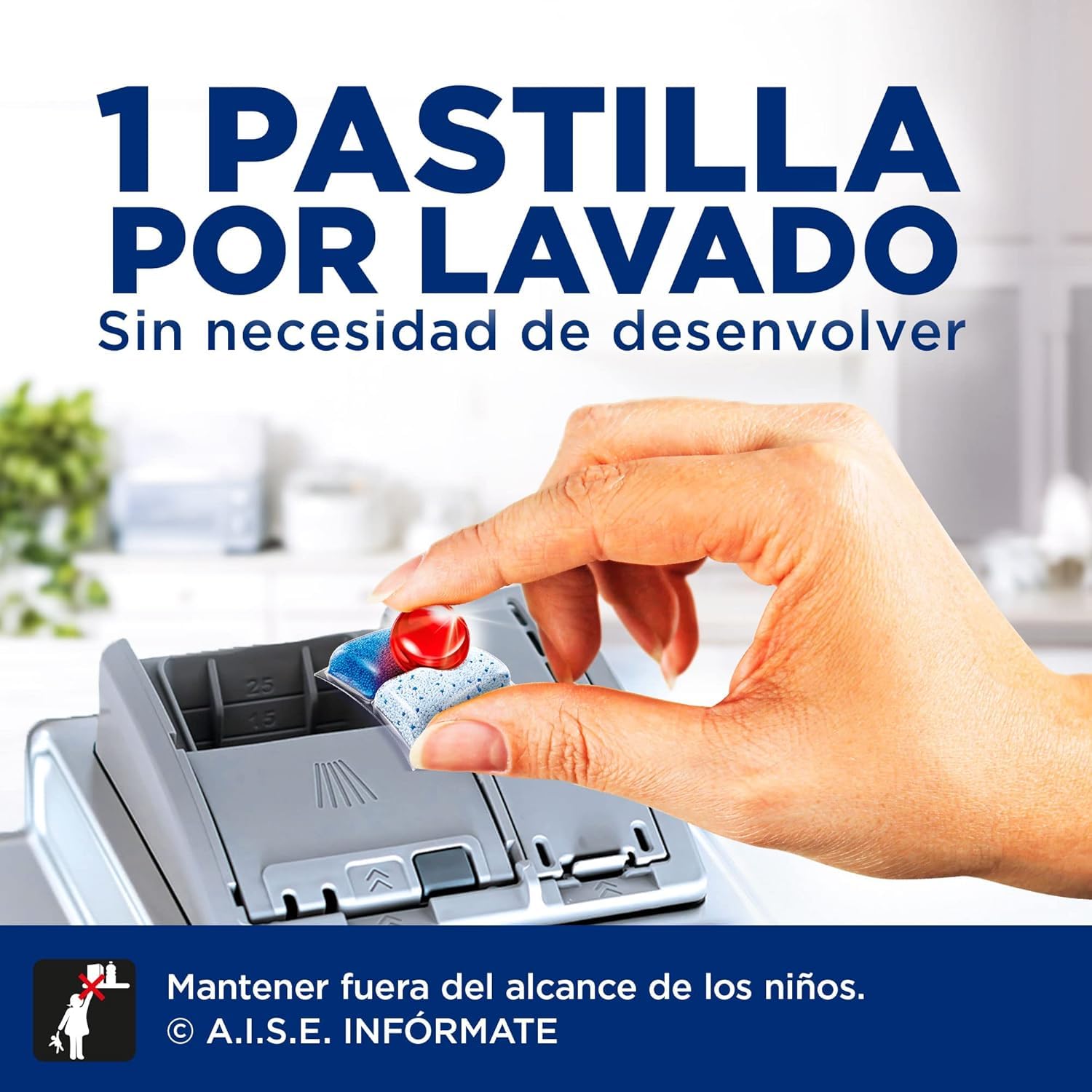 Finish Powerball Quantum All in 1 Pastillas para el lavavajillas todo en 1, limpieza profunda y brillo superior, 80 pastillas