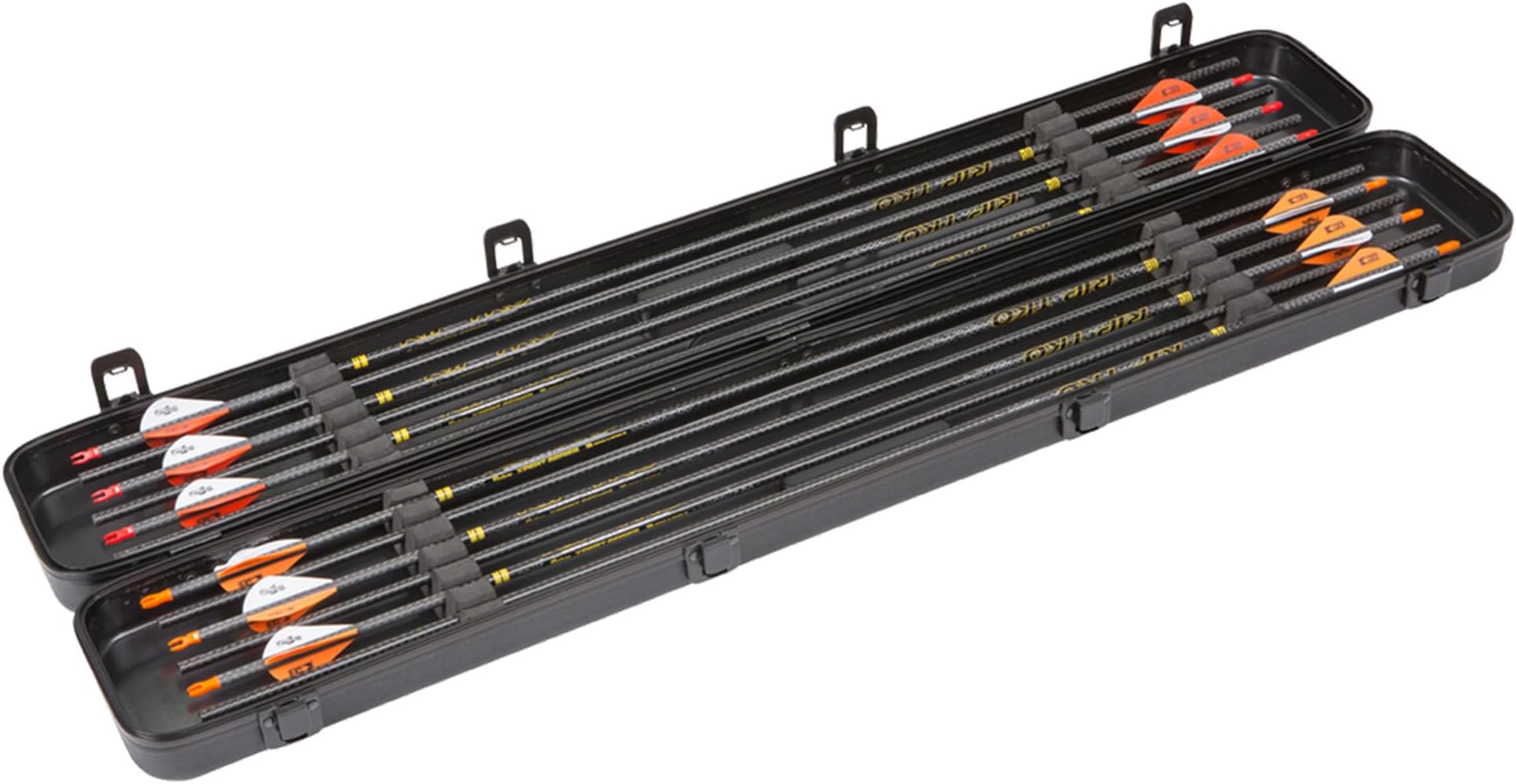 Cases 2SKB-3304 Archery Arrow Hard Case, 33.5 Inch Arrow Storage Box with Foam Inserts, Plastic Carrying Case for Arrows and Accessories, Black