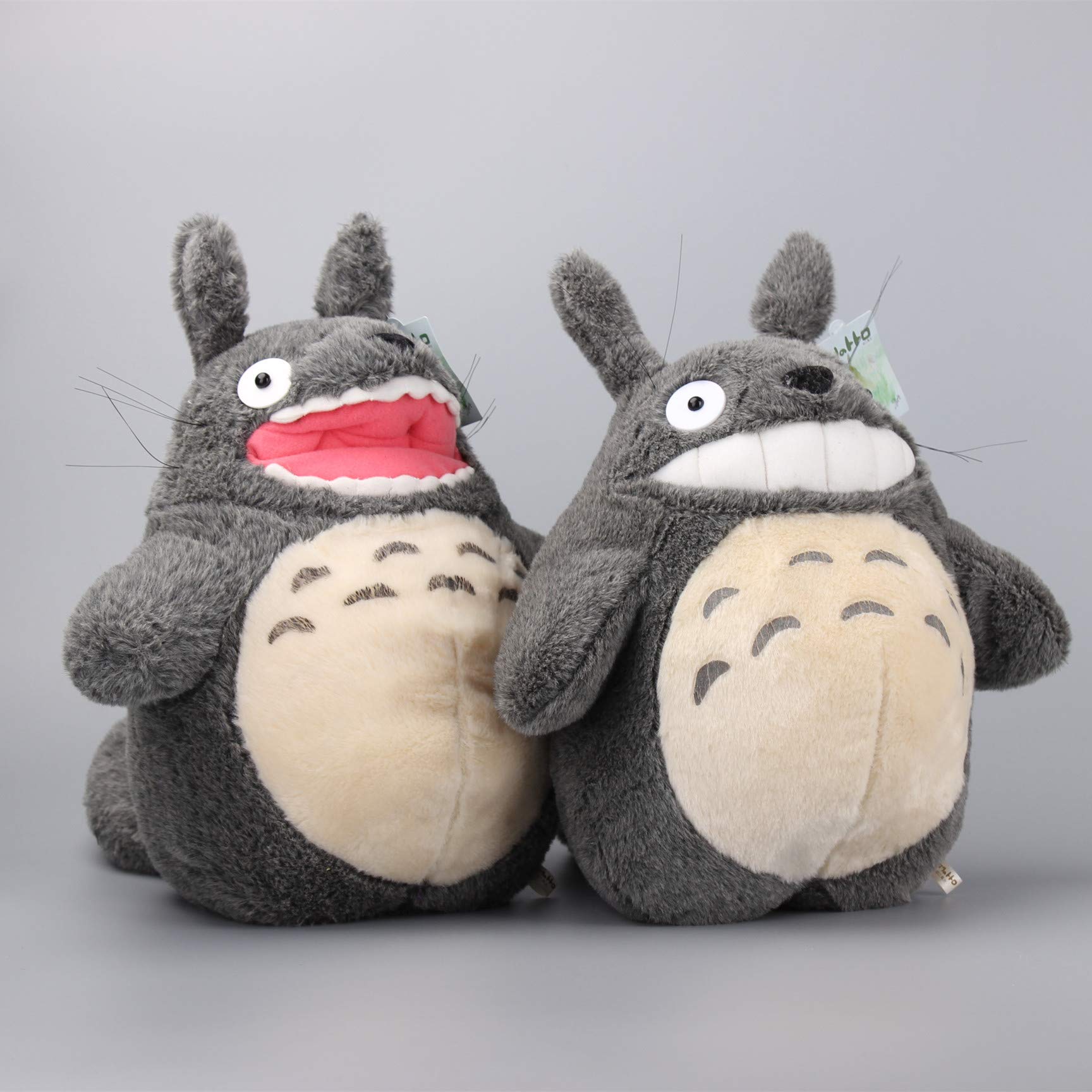 Cat Plüsch Kissen Katze Kuscheltier Stofftier Sofa Dekokissen Anime Baumwolle Spielzeugkissen Geschenk (Grin Cat)