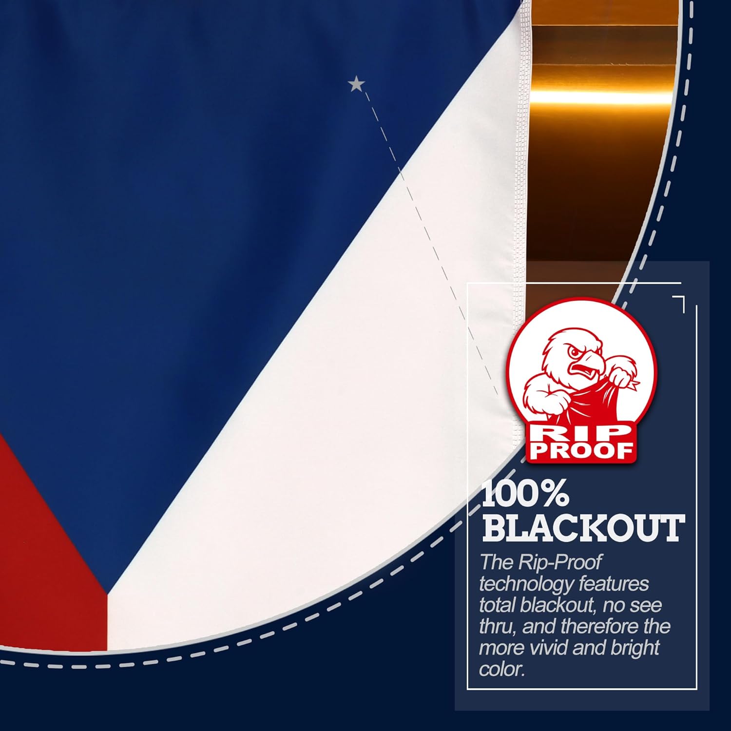 Anley Rip-Proof Double Sided 3-Ply Czech Flag 3x5 Ft - Canvas Header and Wrinkle Resistant - The Strongest, Longest Lasting Czechia National Flags 3X5 Ft