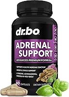 Vista 1 de Suplemento para el control de cortisol de apoyo suprarrenal - Suplementos de fatiga suprarrenal para mujeres y hombres con adaptógeno natural