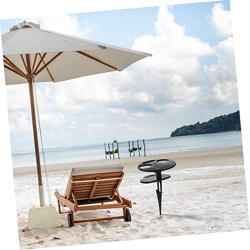 Miniatura 6 de DOITOOL Mesa de vino plegable para patio, pequeña mesa plegable al aire libre, fácil de abrir y cerrar