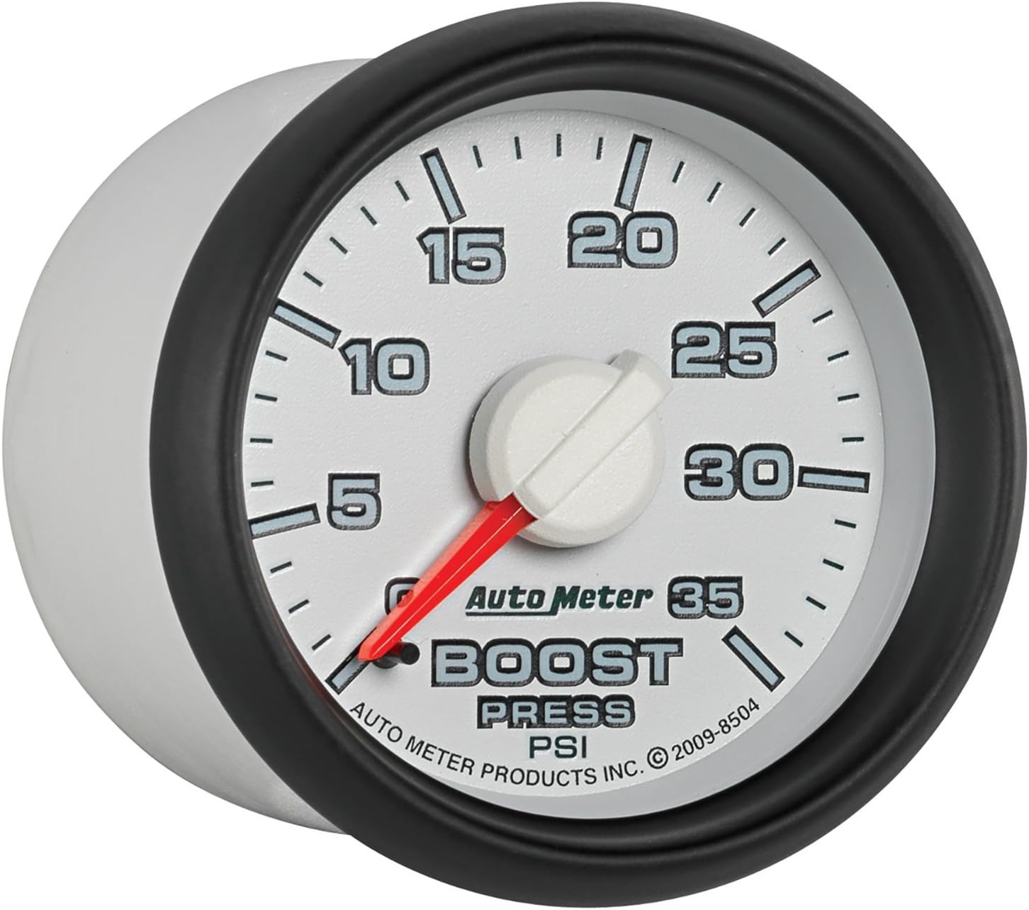 Auto Meter 8504 Factory Match 2-1/16" 0-35 PSI Mechanical Boost Gauge for Dodge