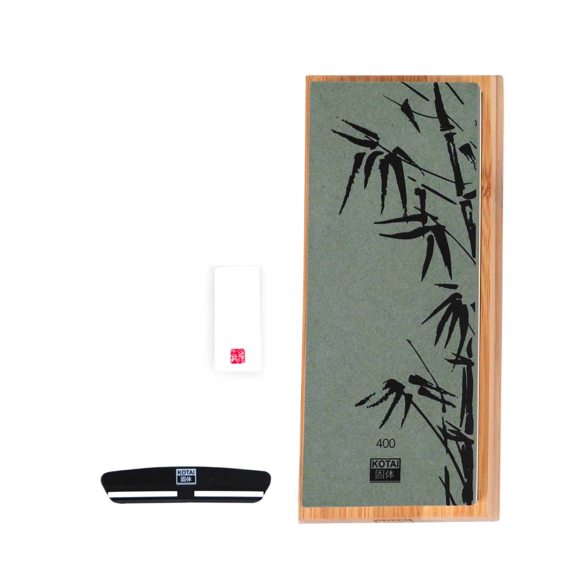 Kotai Knife Sharpening Set with Double-Sided, 400/1000 Grit