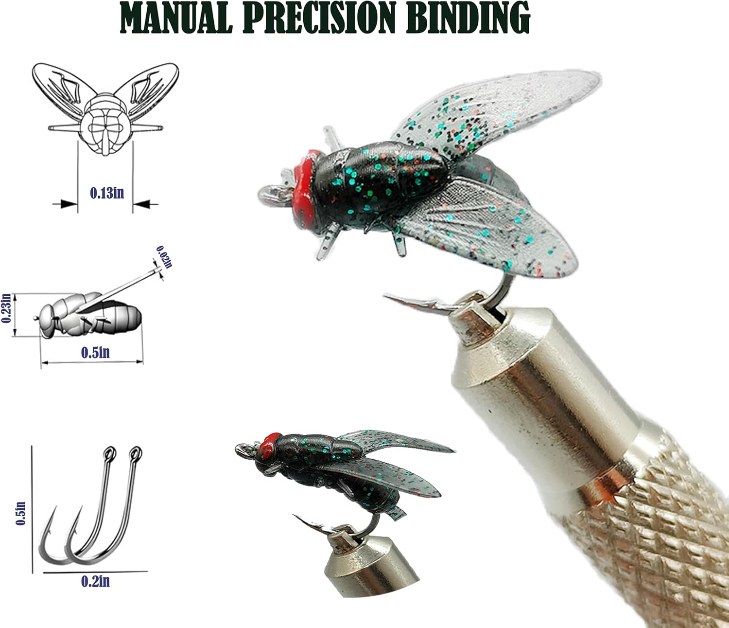 Fly Fishing 120-63-33pcs Premium Hand Tied Fly Fishing Accessories - Fly Boxes Included Dry, Wet, Nymphs, Streamers, Wooly Buggers Trout Flies