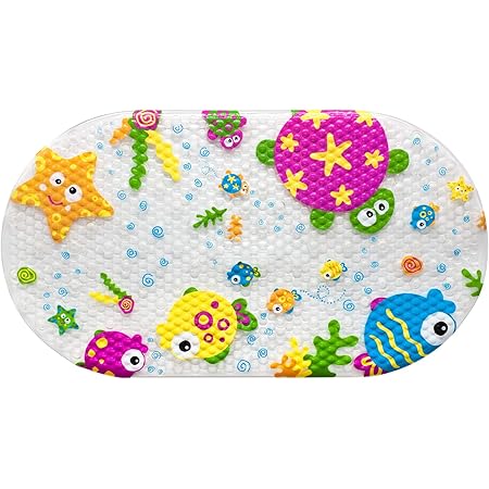 Bebe Confort Tapis De Bain Antiderapant Pour Bebe Enfant Tapis Bebe Pour La Baignoire Water World Bleu Amazon Fr Bebes Puericulture