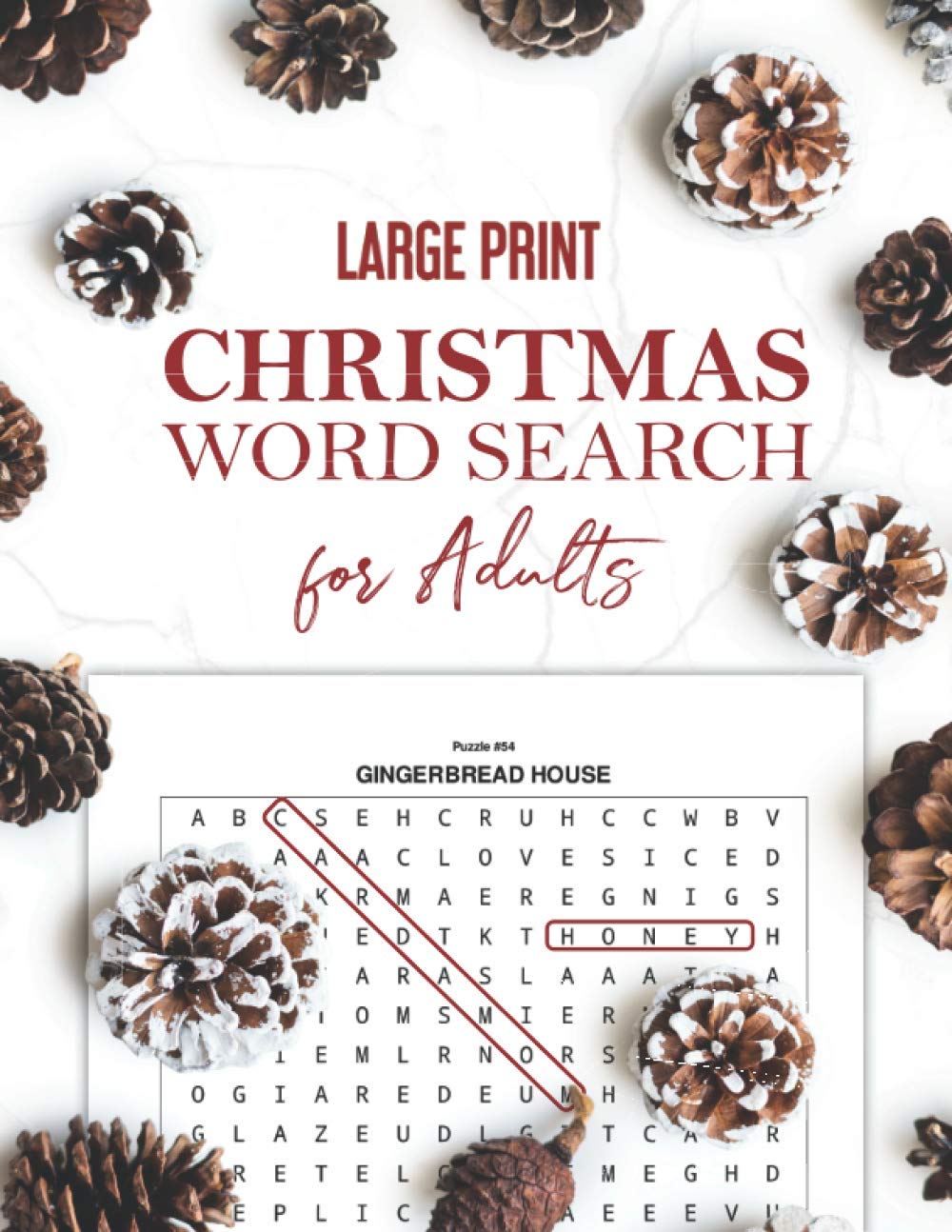 Christmas Word Search for Adults Large Print: Puzzle Book Crossword Puzzles Activity Book for Adults. Funny, Xmas Categories. Brain Exercise, Fun, and Relaxation in one! A4