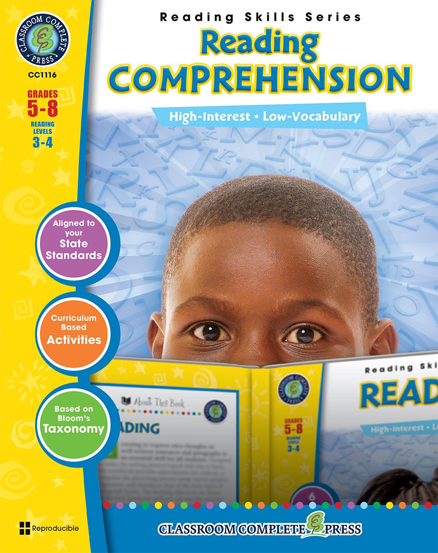 Buy Reading Comprehension, Grades 5-8 (Reading Skills) — BookShops.in