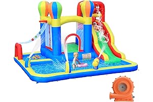 Baralir Inflatable Bounce House with Water Slide: The Ultimate Backyard Water Park