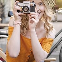 Vista 4 de Dirrelo Paquete de 4 bandas compatibles con Fitbit Sense y Fitbit Versa 3 para mujeres y hombres, correa deportiva suave de poliuretano