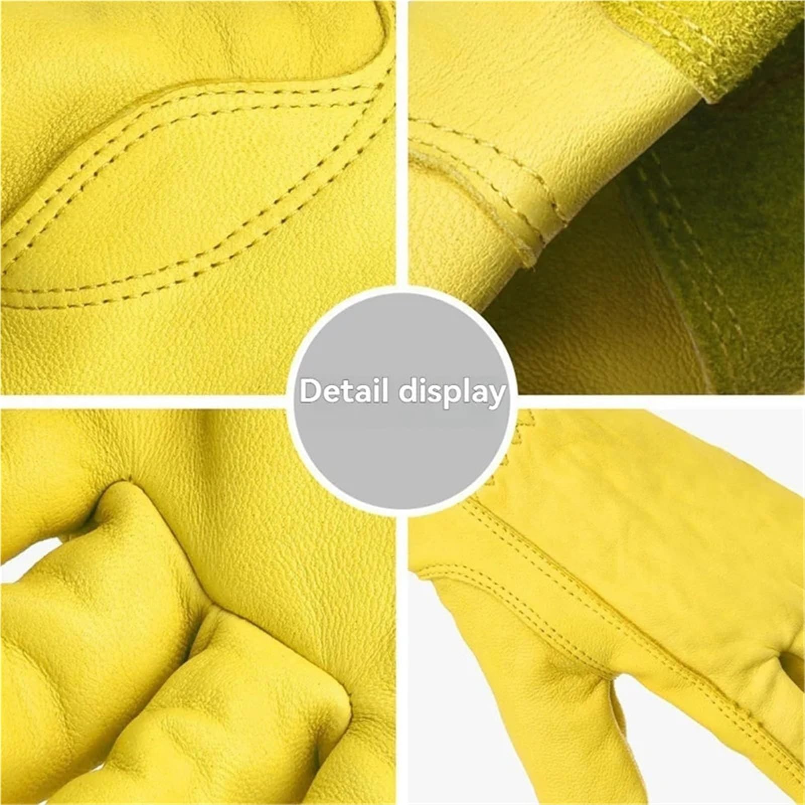 Gants Jardinage Gants de taille roses for hommes et femmes, longs gants jardinage résistants aux épines, en cuir respirant, meilleur cadeau jardin