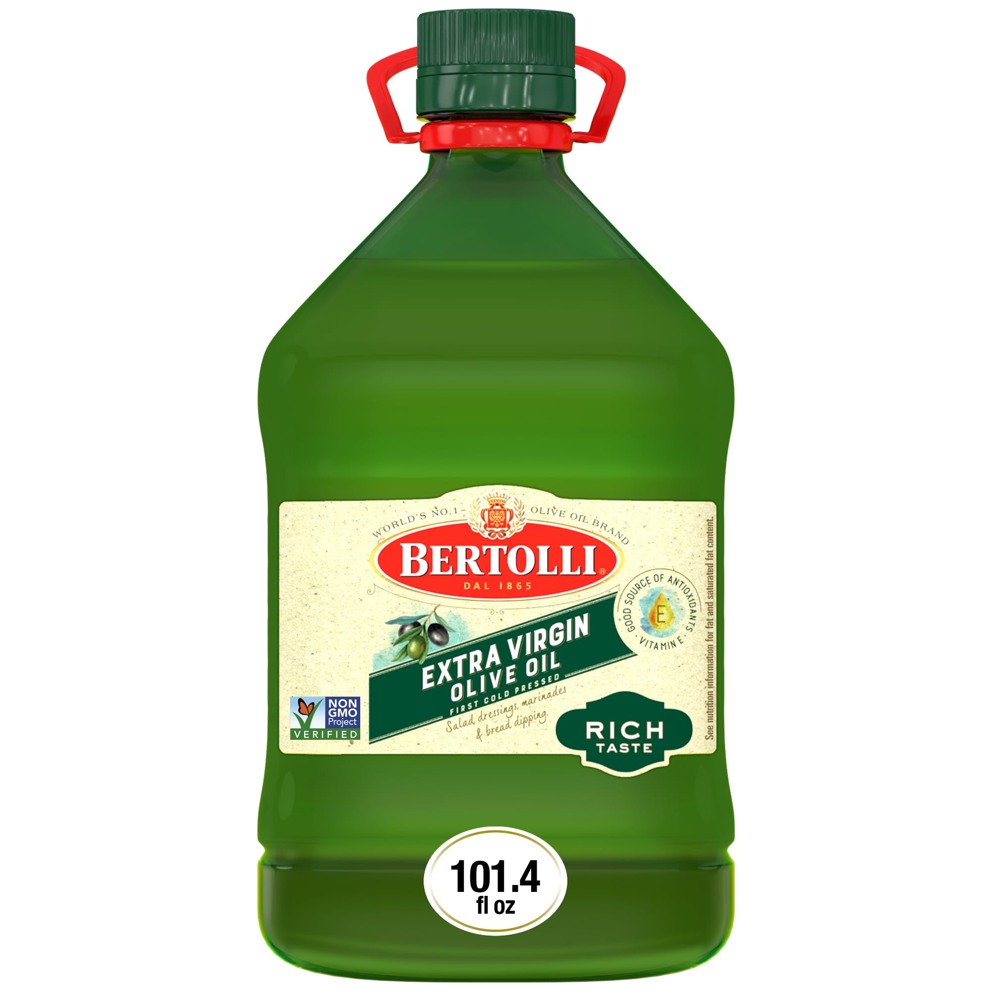 Amazon.com : Bertolli Extra Virgin Olive Oil, Rich Taste, First