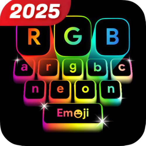Keyboard For Fire Tablets LED Keyboard & Neon Light