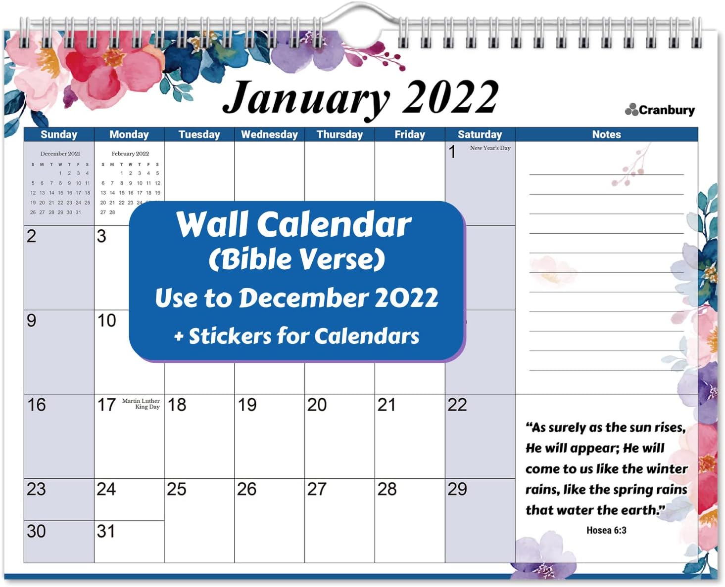 Bible Verse Wall Calendar