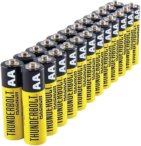 Sinless Paquete de 24 baterías AA Super Thunderbolt Magnum