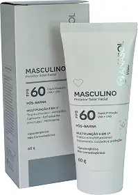 Anasol Protetor Solar Facial Masculino FPS60 60g