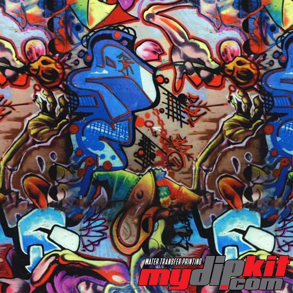 Hydrographic Film - Water Transfer Printing - Hydro Dipping - LL-505 - Graffiti