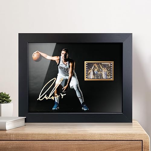 Miniatura 5 de sufenvera Póster para fanáticos del baloncesto  Impresión firmada con Luka Doncic enmarcada Mini película de 8 x 6 pulgadas, regalos de cumpleaños
