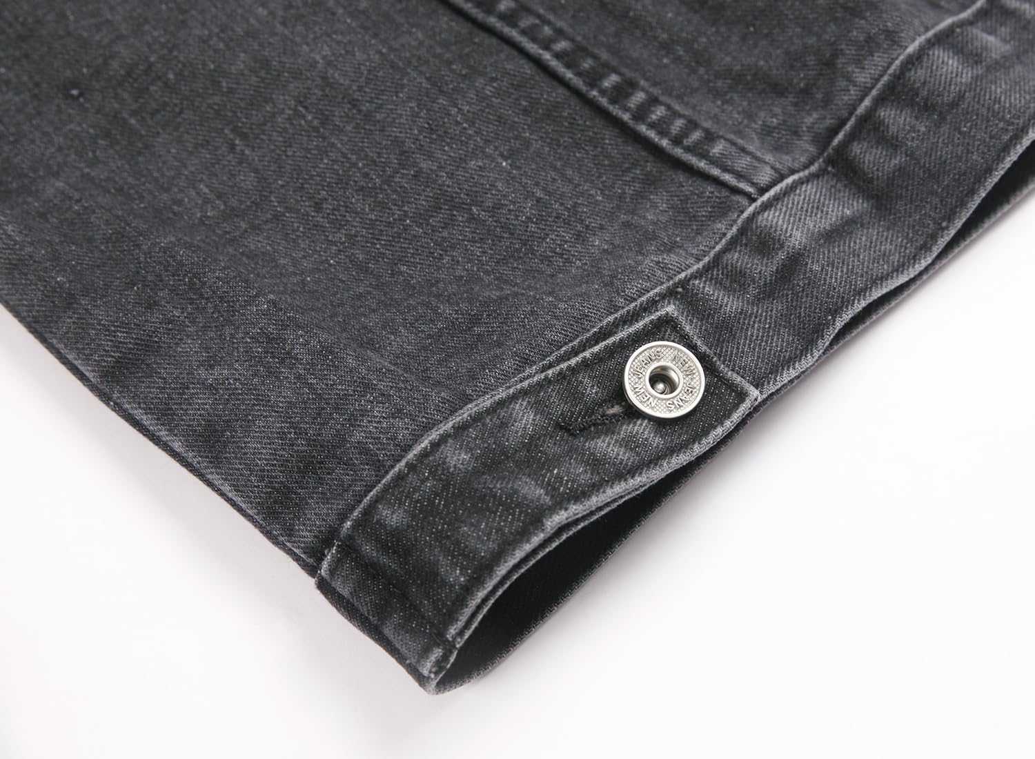 Denim Jeans Jackets For Slim Fit Destroyed Distressed Fashion Ripped Vintage Coat Jeans Jacket - Image 8