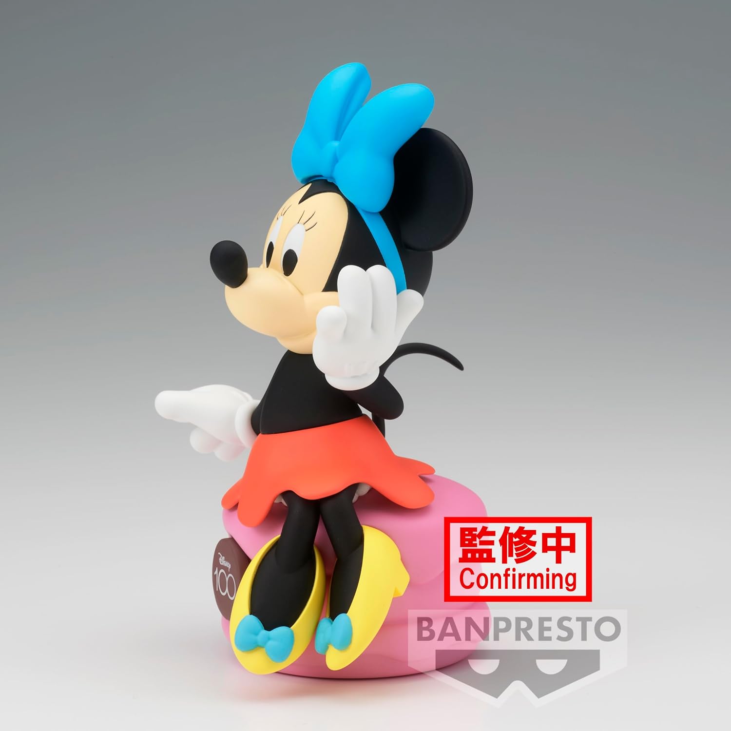 Banpresto - Disney Character - Minnie Mouse (Disney 100th Anniversary ver.), Bandai Spirits Sofubi Figure