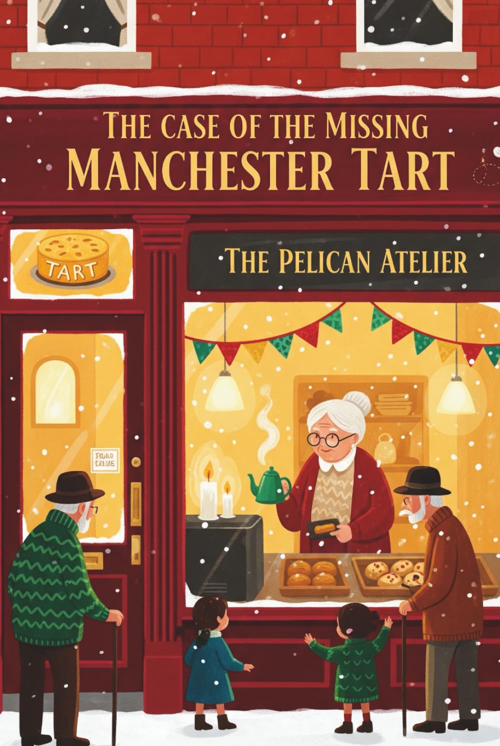 The Case of the Missing Manchester Tart: A British Cozy Mystery Puzzle Book Volume 1 of The Northern Knits Mysteries