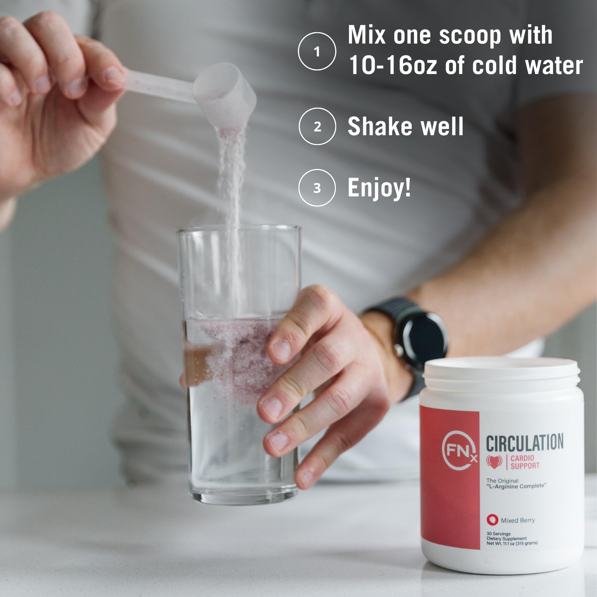 Amazon.com: Fenix Nutrition L-Arginine Complete, Mixed Berry