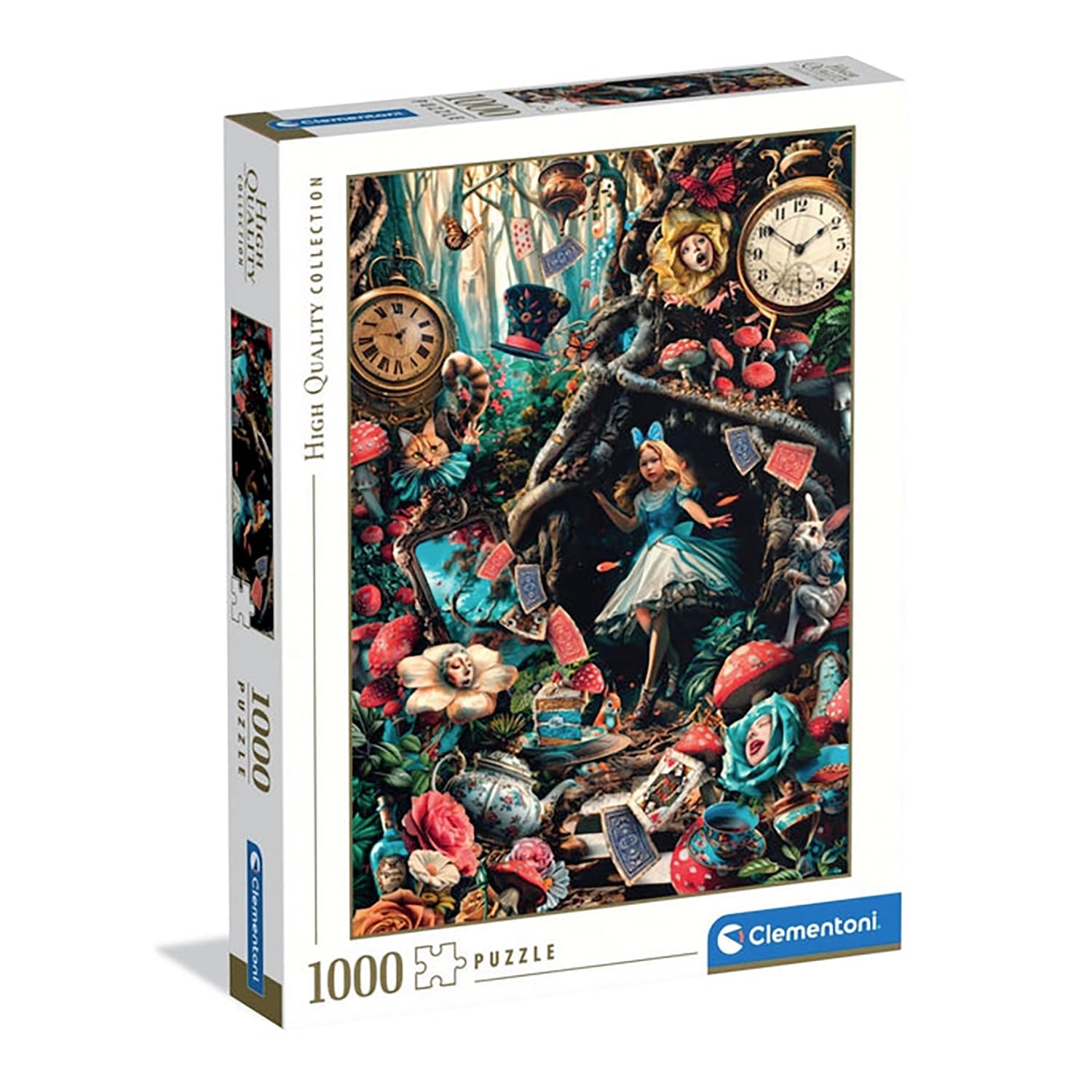 Clementoni Puzzle 1000 pieces, Collection, Another Day in Wonderland, Puzzle for Adults 14-99 Years, Made in Italy, 39888