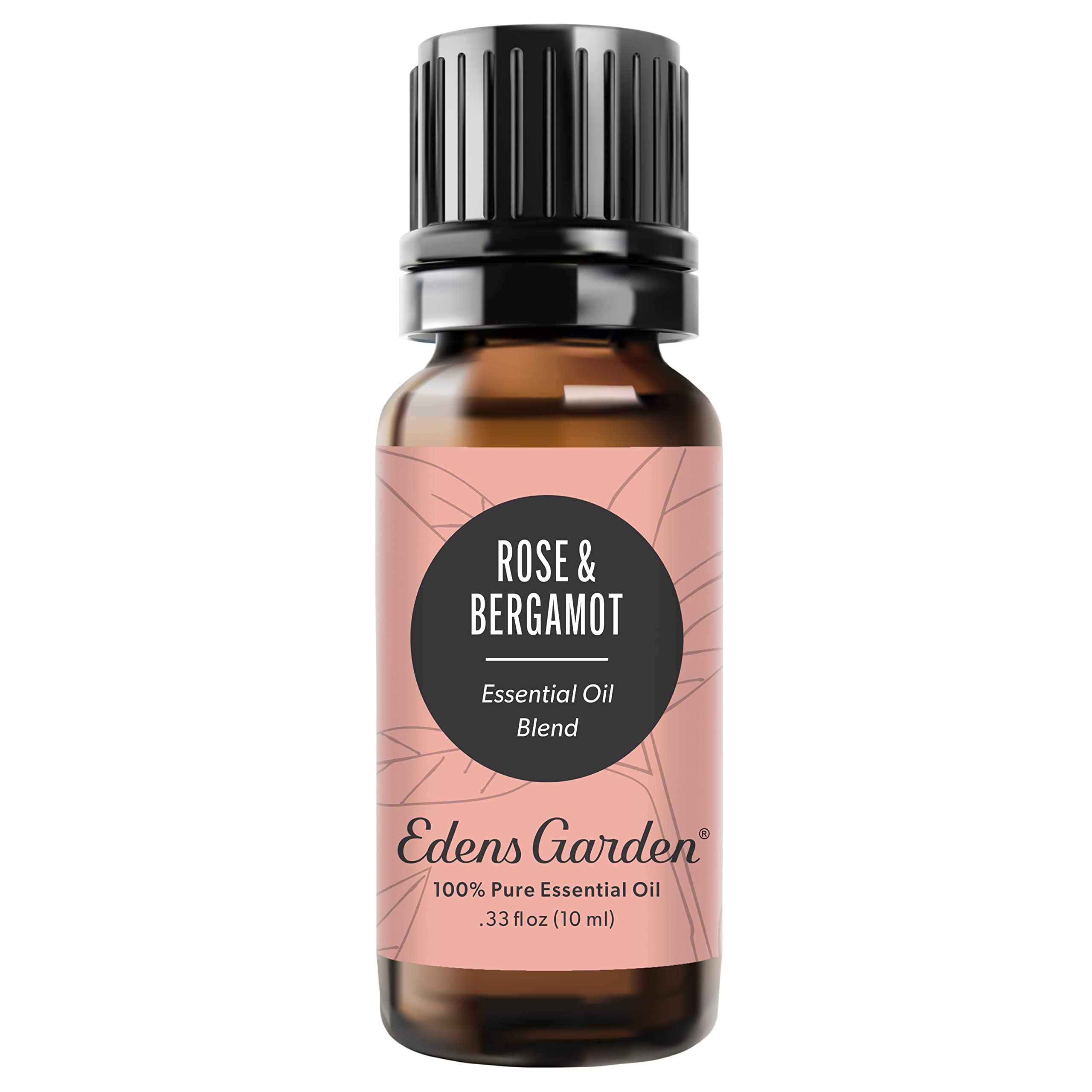 Edens Garden Rose Bergamot 100% Pure Essential Oil Blend 10 ml (.33 oz)