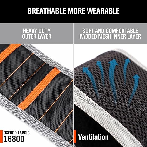 Vista 9 de HORUSDY Pulsera magnética, Poliéster