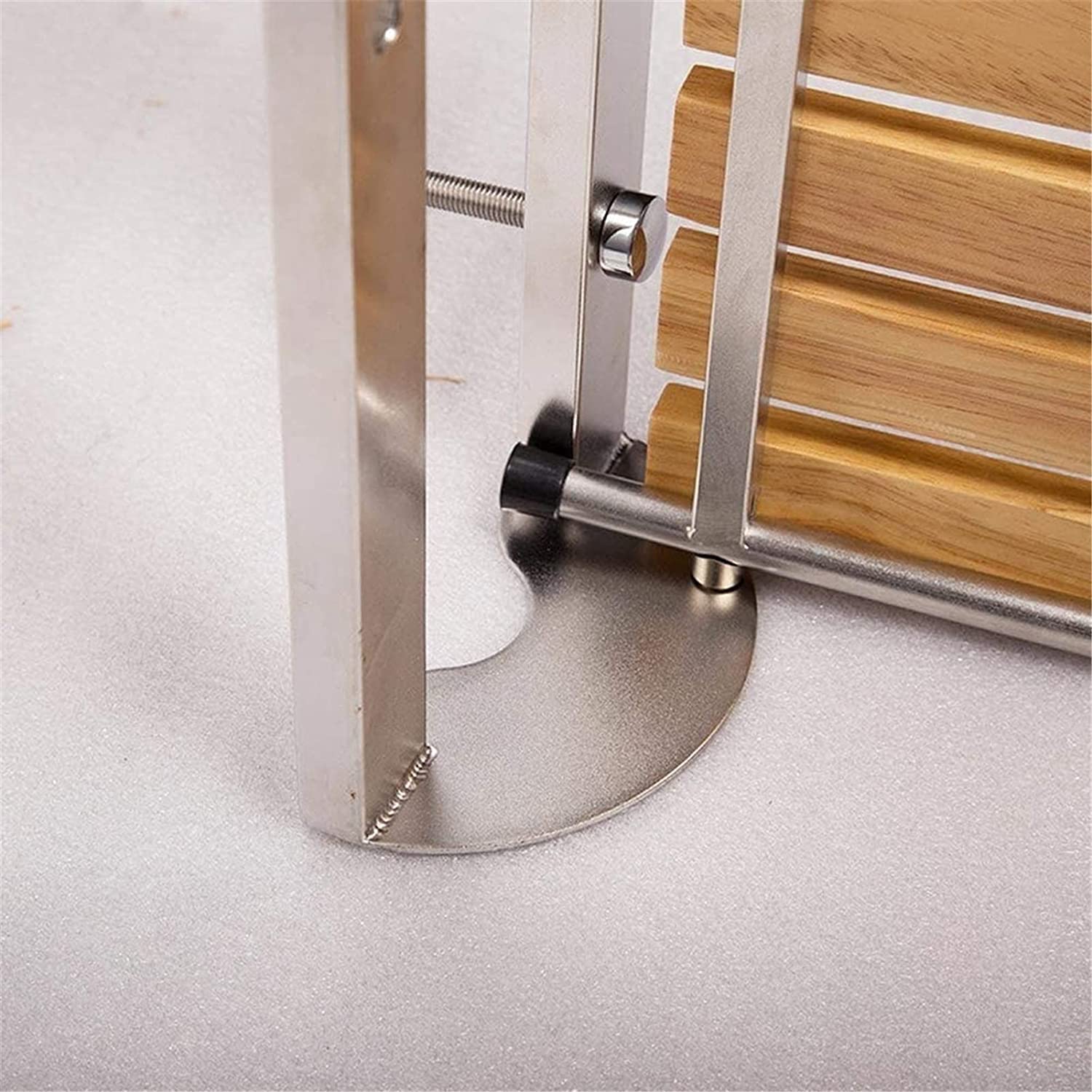 Taburete de Ducha Asiento de Ducha Silla de Ducha Taburete de Ducha Taburete de Ducha de Acero Inoxidable Sillas Plegables de Madera Silla de Ducha de baño (B Small) (BL) (
