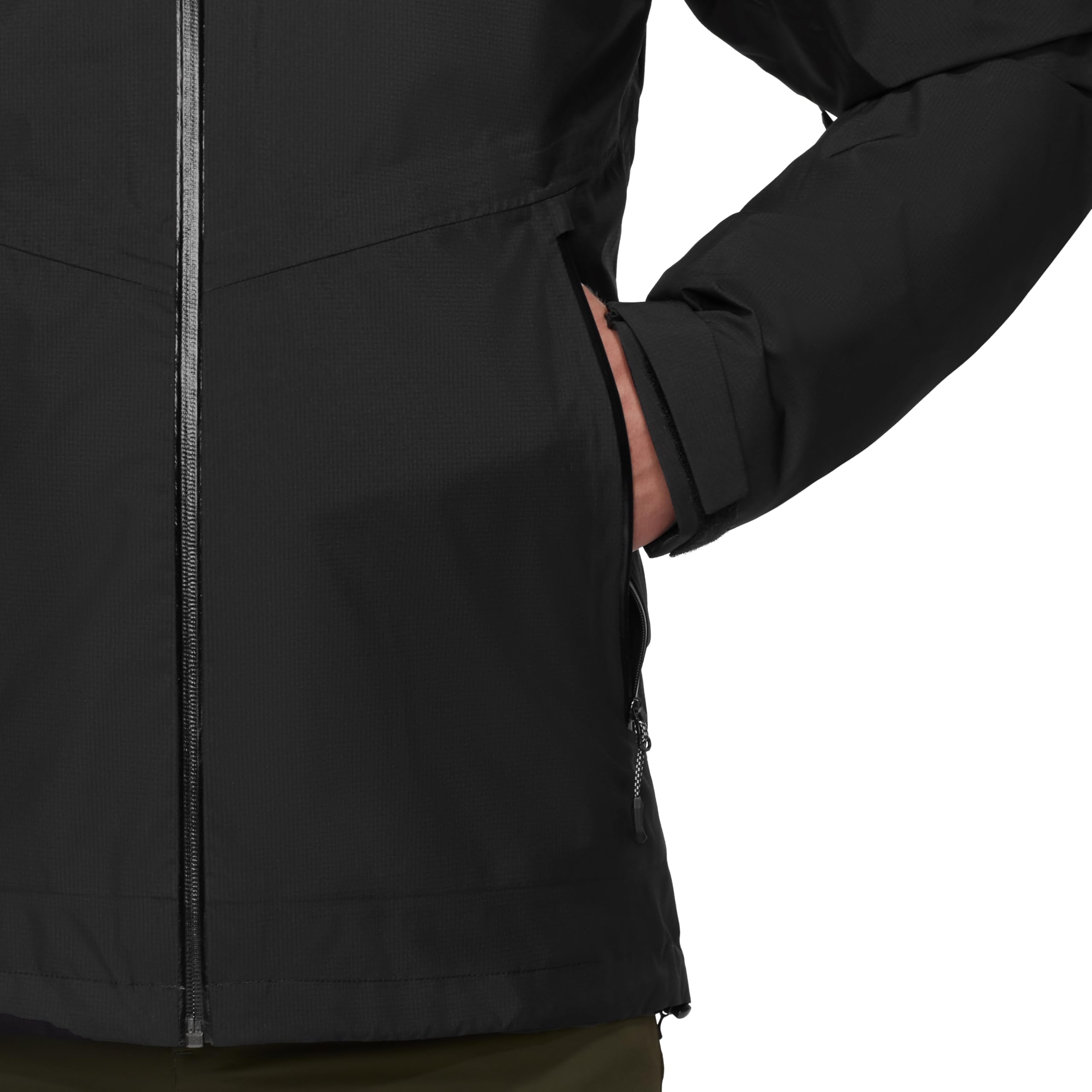 Mammut Alto Light 3 in 1 HS Hooded Jacket Herren Kombijacke Freizeitjacke wasserdicht mit Kapuze schwarz schwarz