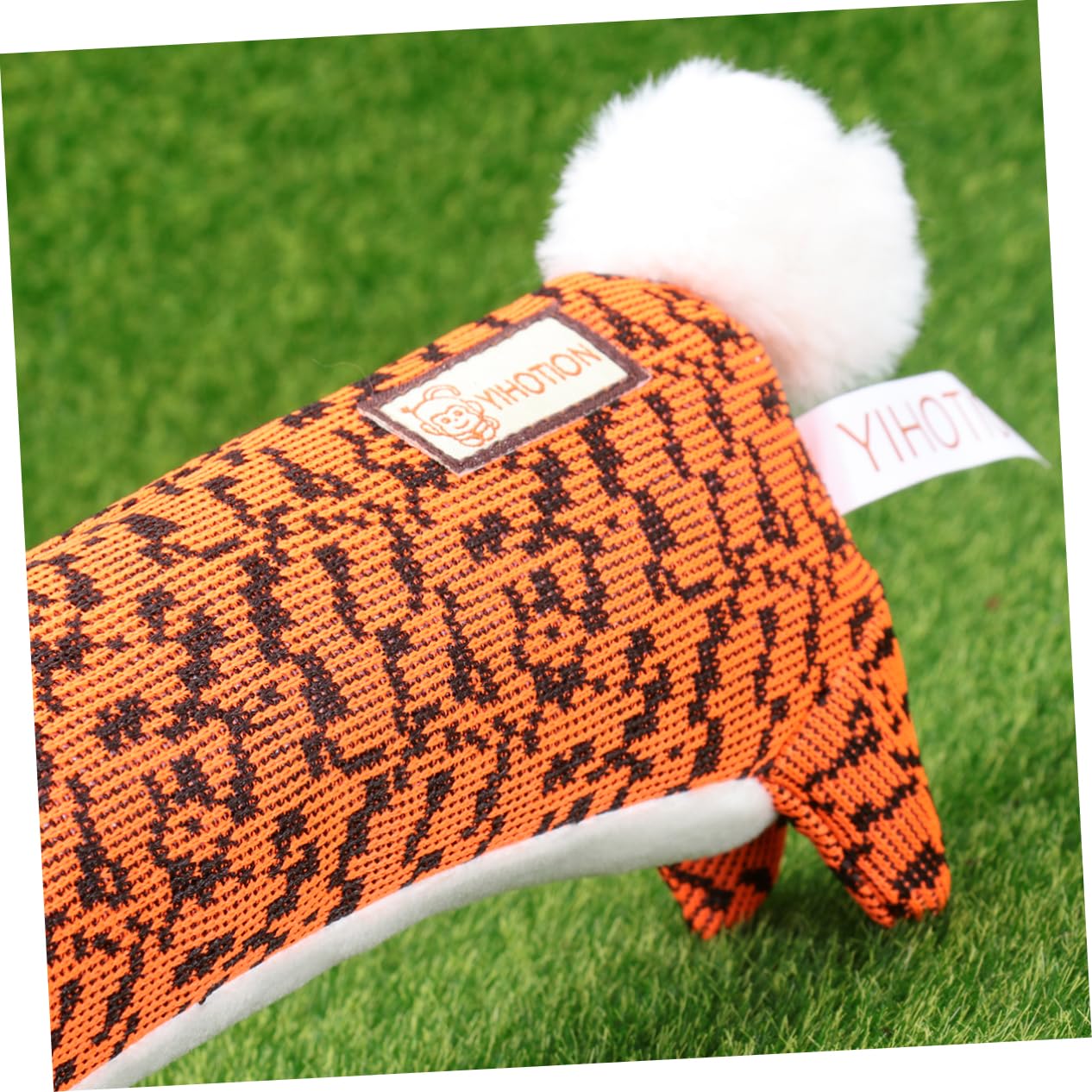 FRCOLOR Lot De 3 Jouets Couineurs À Mâcher pour Chien Jouet Couineur pour Chiot Fournitures pour Animaux De Compagnie Jouet À Mâcher Orange pour Chien