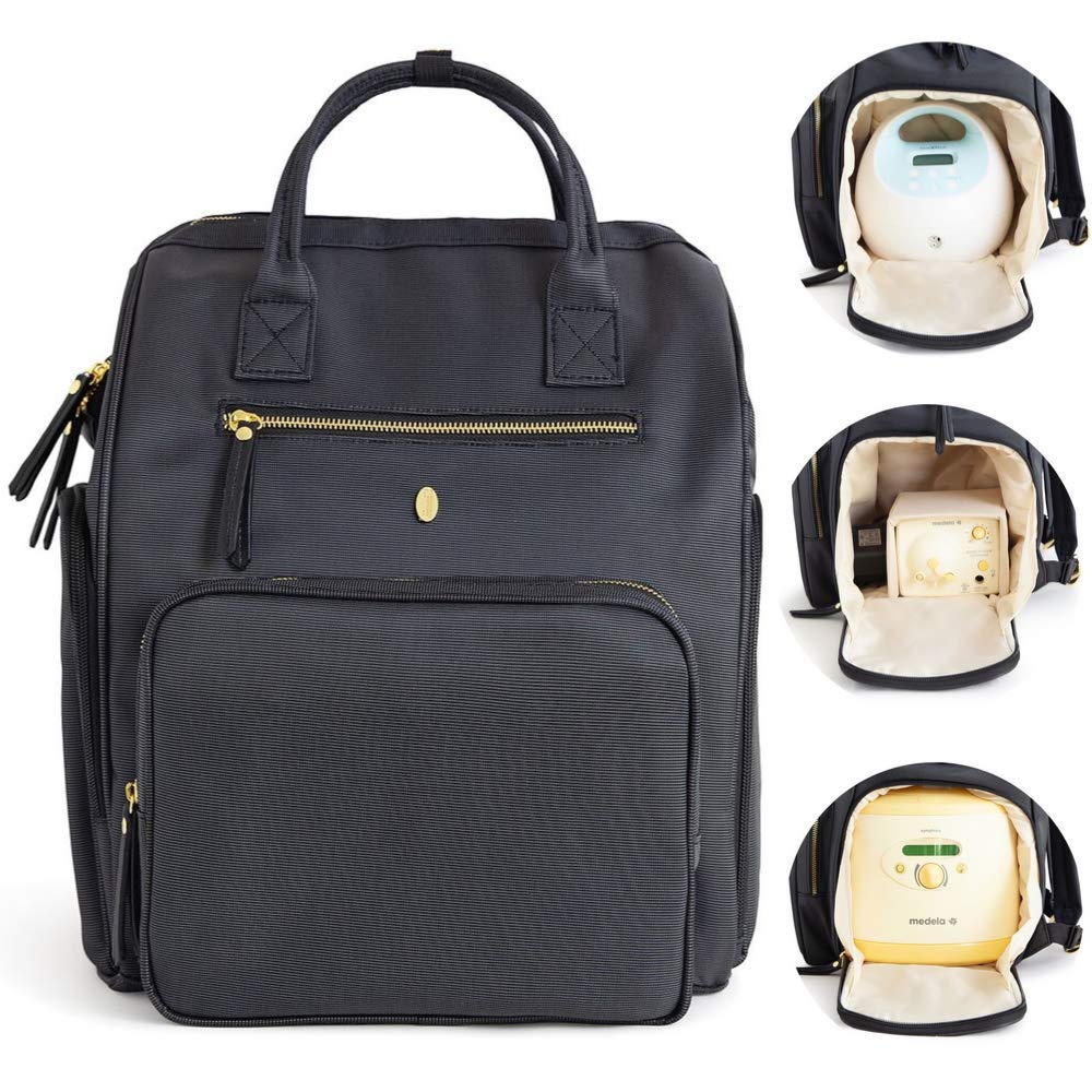 Designer Breast Pump Backpack Bag with 