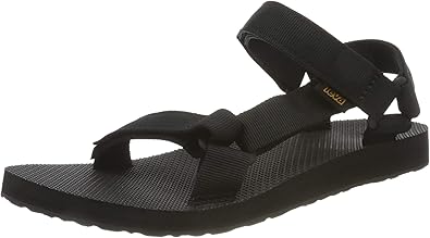 Teva black original universal flat sandals Clearance