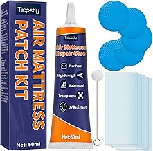 Tiepetly Hot Tub Repair Kit, Waterproof Pool Repair Kit for Inflatable Spas and Above Ground Pools, Suitable for PVC, Vinyl, and Rubber (UKPVCJST2-1P01)