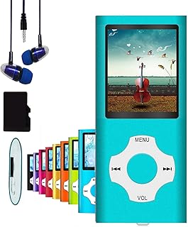 MP3 Player / MP4 Player, Hotechs MP3 Music Player with 32GB Memory SD Card Slim Classic Digital LCD 1.82'' Screen Mini USB Port with FM Radio, Voice Record