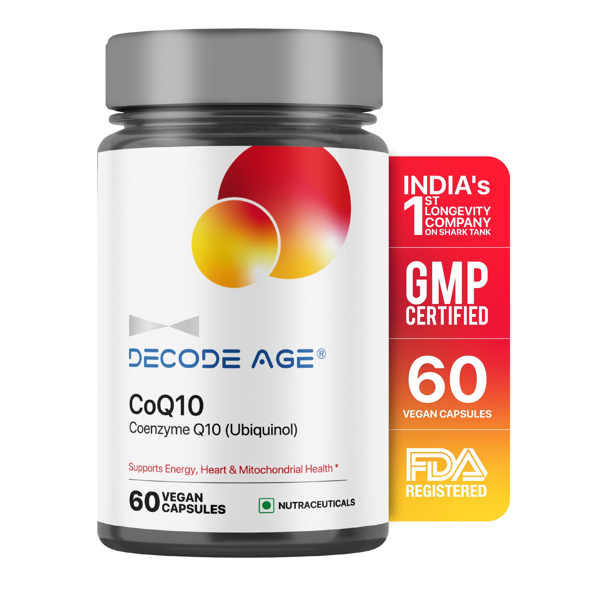 See full amazon price history chart for Decode Age CoQ10 100mg | Coenzyme Q10 with Piperine | 99% Pure | Higher Energy Levels | Antioxidant | Healthy Heart (60 Vegan Capsules) Decode Age CoQ10 100mg | Coenzyme Q10 with Piperine | 99% Pure | Higher Energy Levels | Antioxidant | Healthy Heart (60 Vegan Capsules) (B0DGPZ67RC) Amazon Price History, Amazon Price Tracker