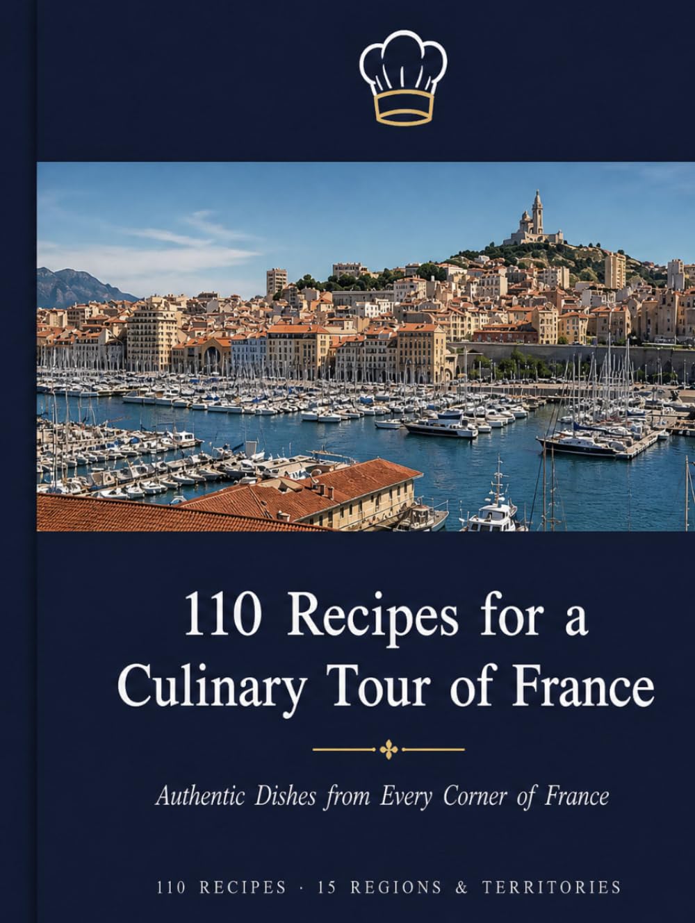 110 Recipes for a Culinary Tour of France: Dishes from Every Corner of France | 15 Regions & Territories