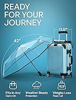 Vista 110 de REPEL Windproof Travel Umbrella - Compact & Withstands Winds up to 85MPH , Strongest Premium Auto Folding Umbrella for Rain and Sun - Durable, Light