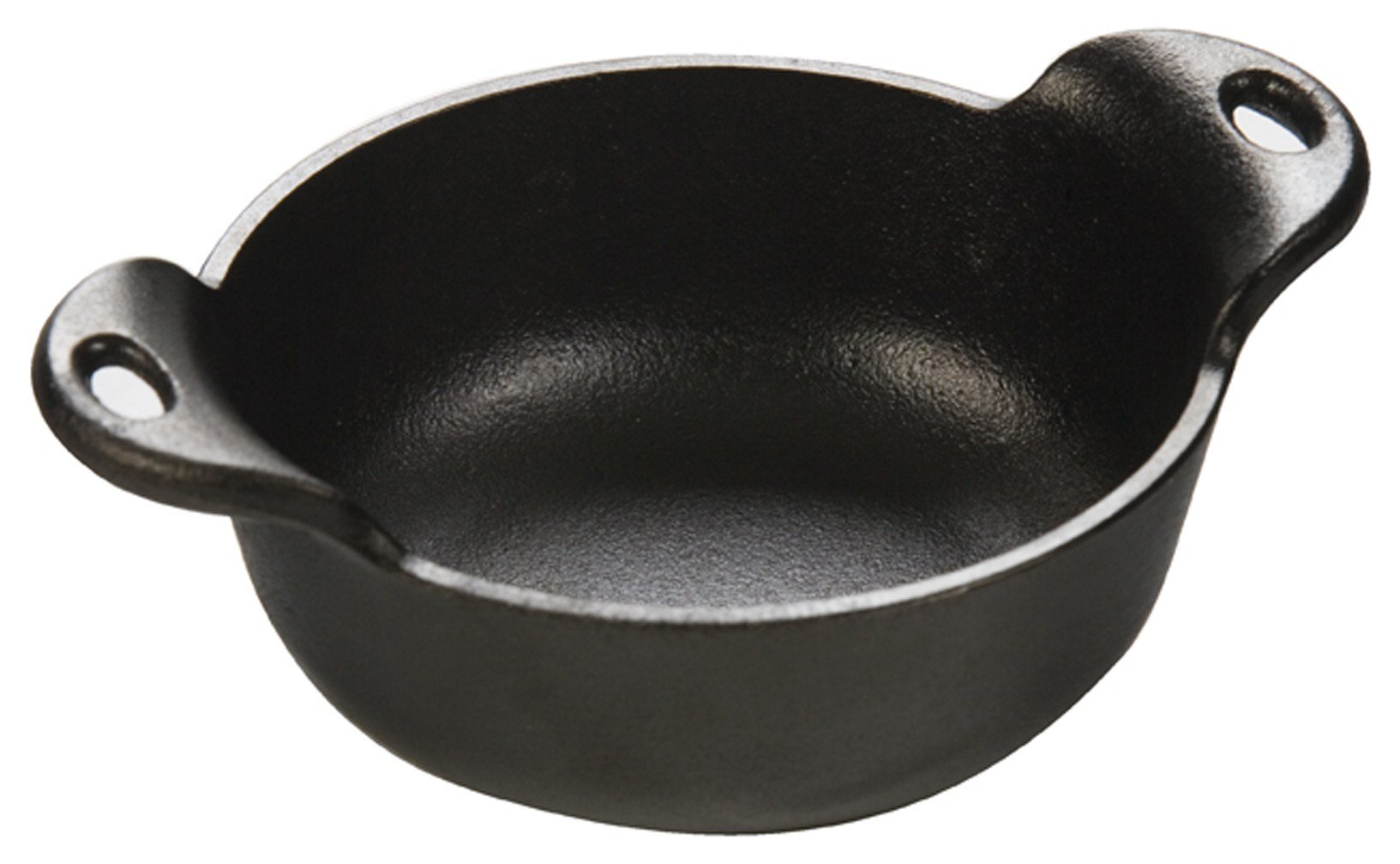 Bowl Cast Iron Mini Serving Bowl, 12 oz. Black