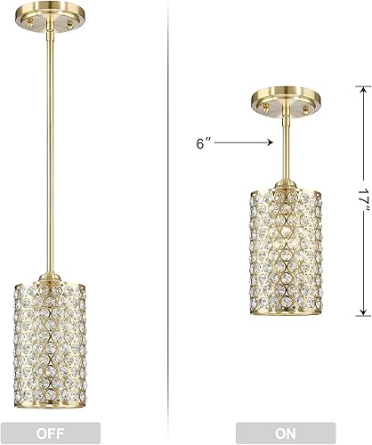 Miniatura 2 de Paquete de 2 lámparas colgantes de cristal para isla de cocina, moderna y concisa, acabado negro con pantalla de metal de placa de cristal para bar,