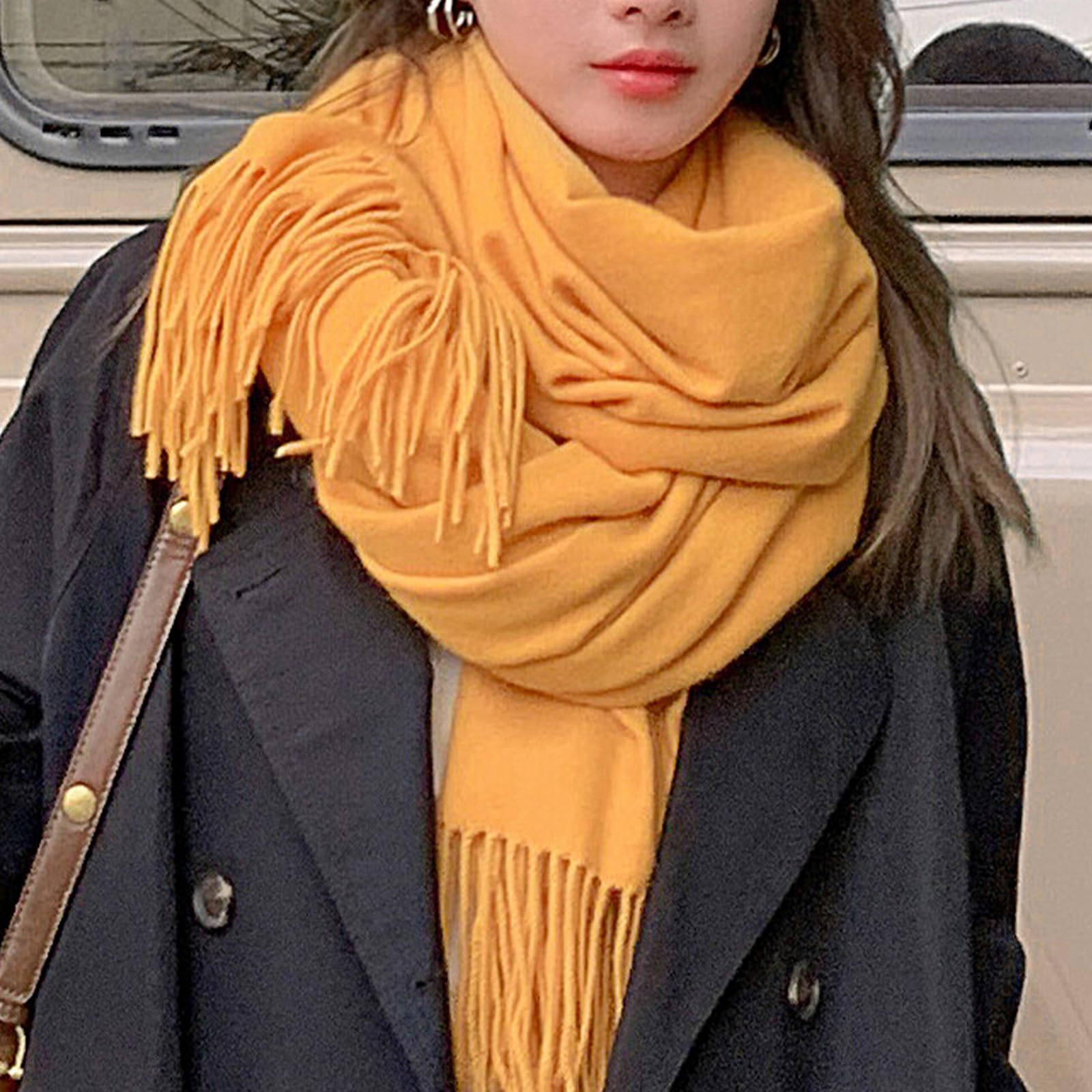 Foulard Donna Sciarpe E Scialli Invernali Da Spessi Caldi Scaldacollo Versatili