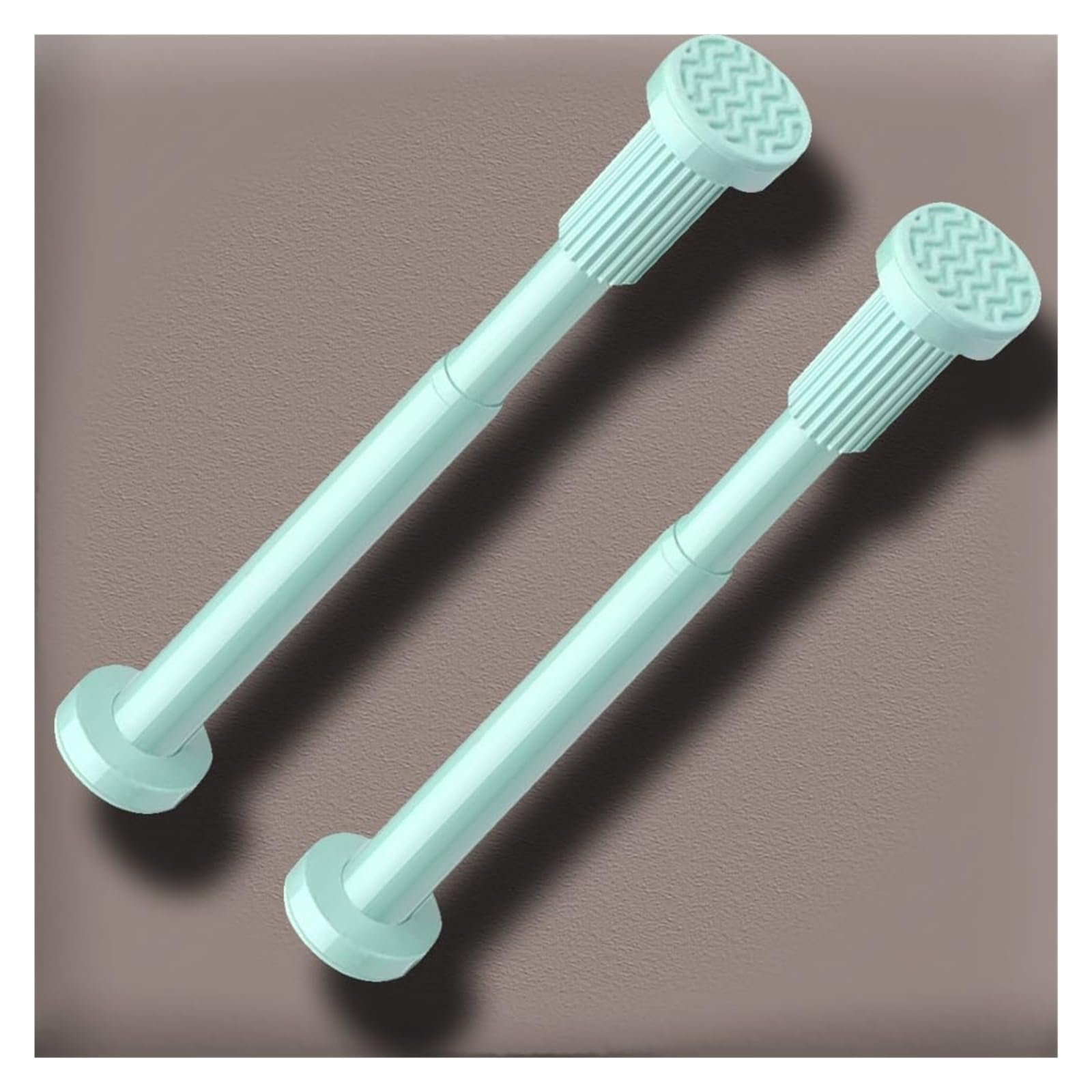 Zxgrfdefa Grün Sink Support Legs, Adjustable Sink Support Poles For Cabinet Furniture Leg Curtain Rodundermount Basin Legs Drill Free(,2*H 110 190Cm/43" 75")