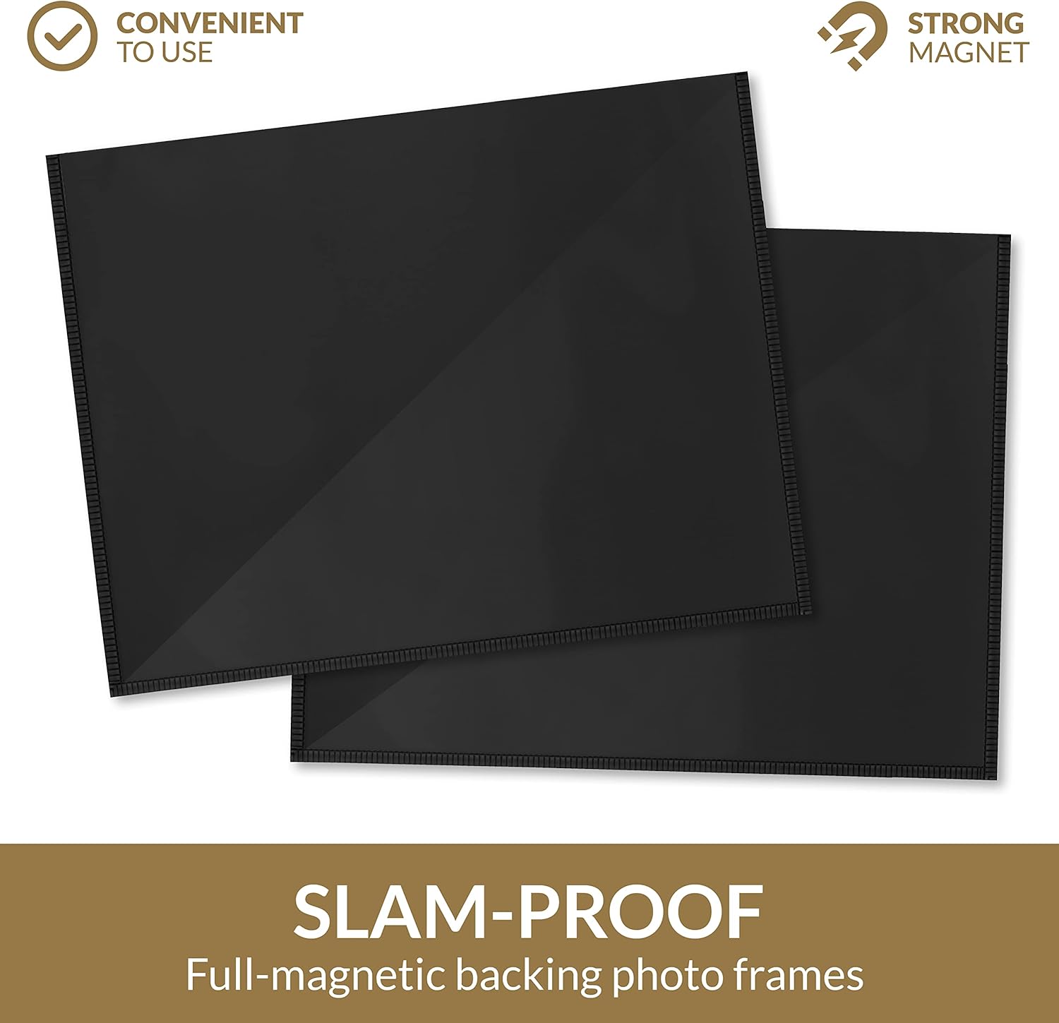 磁気フォトフレーム 8.5 x 11.5インチ 6パック 写真ポケットフレーム 白い縁 冷蔵庫用 8.5 x 11.5インチ 冷蔵庫